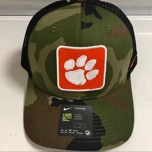 NIKE Clemson Tigers Baseball Hat Cap Adjustable Sz